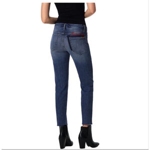 Joe’s Jeans The Smith Straight Ankle Dark Wash Embroidered Women’s 32